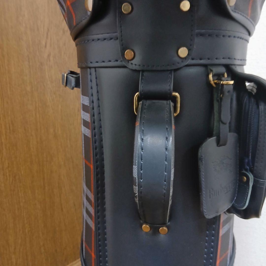 【希少】美品　burbrrys 　バーバリー　チェック柄　キャディバッグ