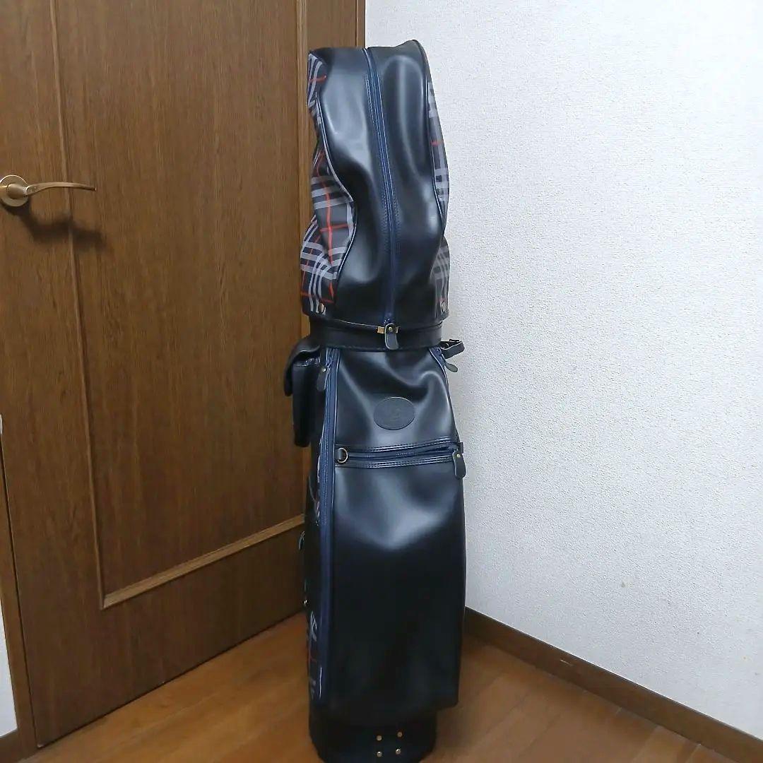 【希少】美品　burbrrys 　バーバリー　チェック柄　キャディバッグ