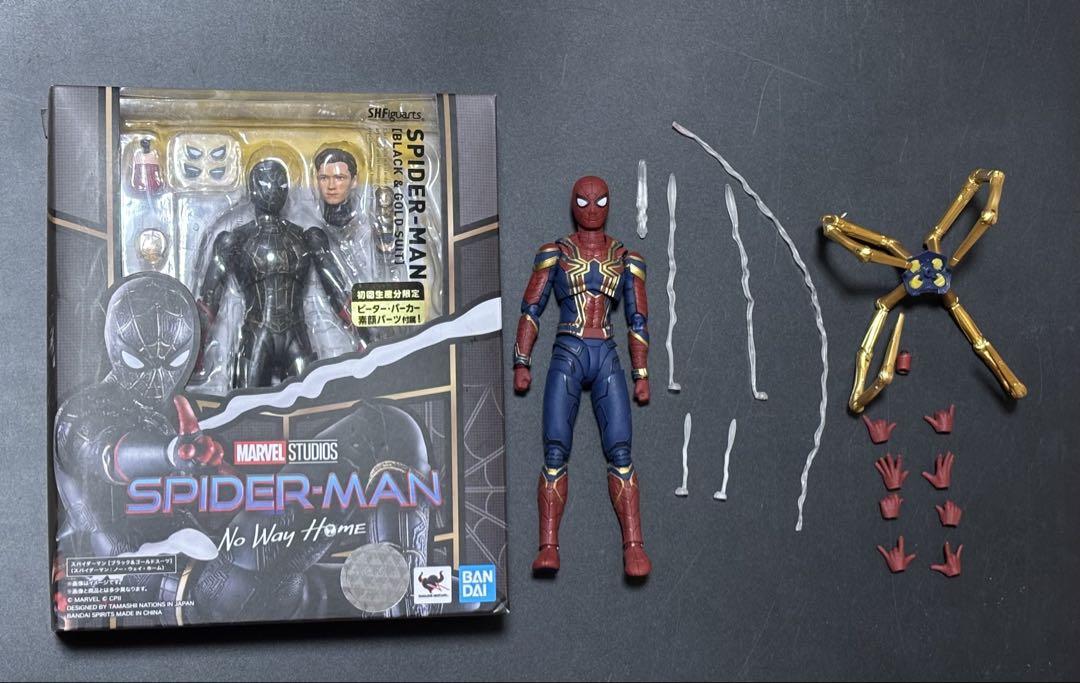 最安値 s.h.figuarts スパイダーマン2体セット メルカリ - アメコミ