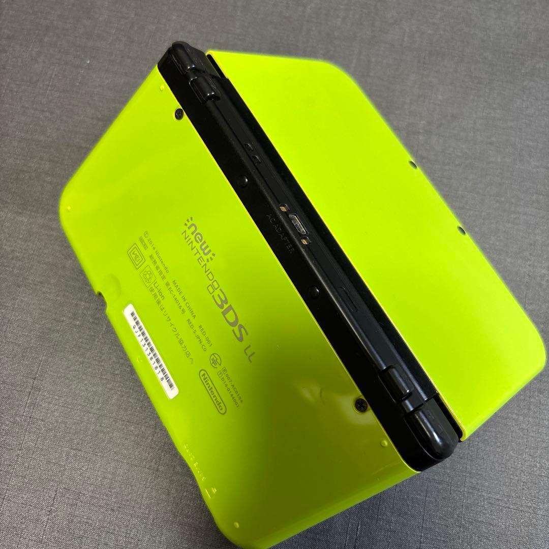 Newニンテンドー 3DS LL ライム ブラック 任天堂 ゲーム 本体Nintendo 3DS UP786_INFO