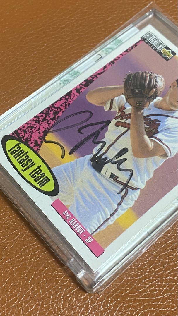 グレッグ マダックス サインカード