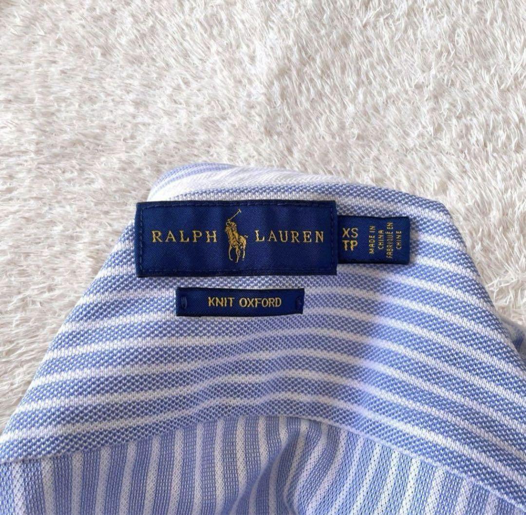 未使用 Ralph Lauren メンズ ニットオックスフォードシャツ