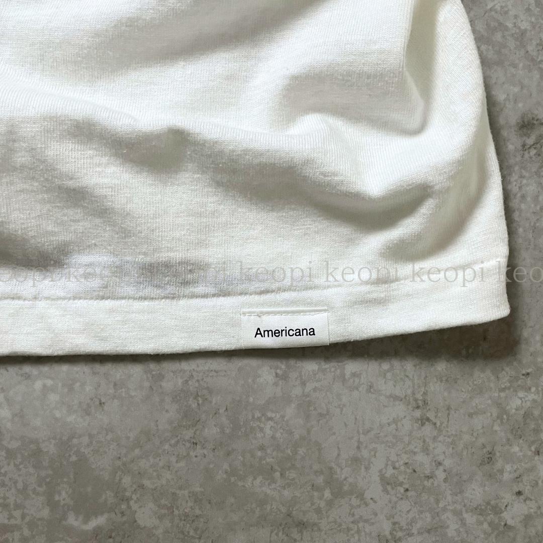 新品タグ付き★Deuxieme Classe アメリカーナ AMEY Tシャツ