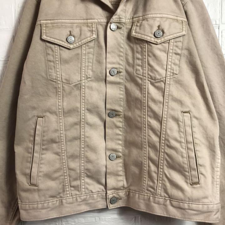 90s GAP ギャップ ブリーチ加工 デニムジャケット Gジャン 古着
