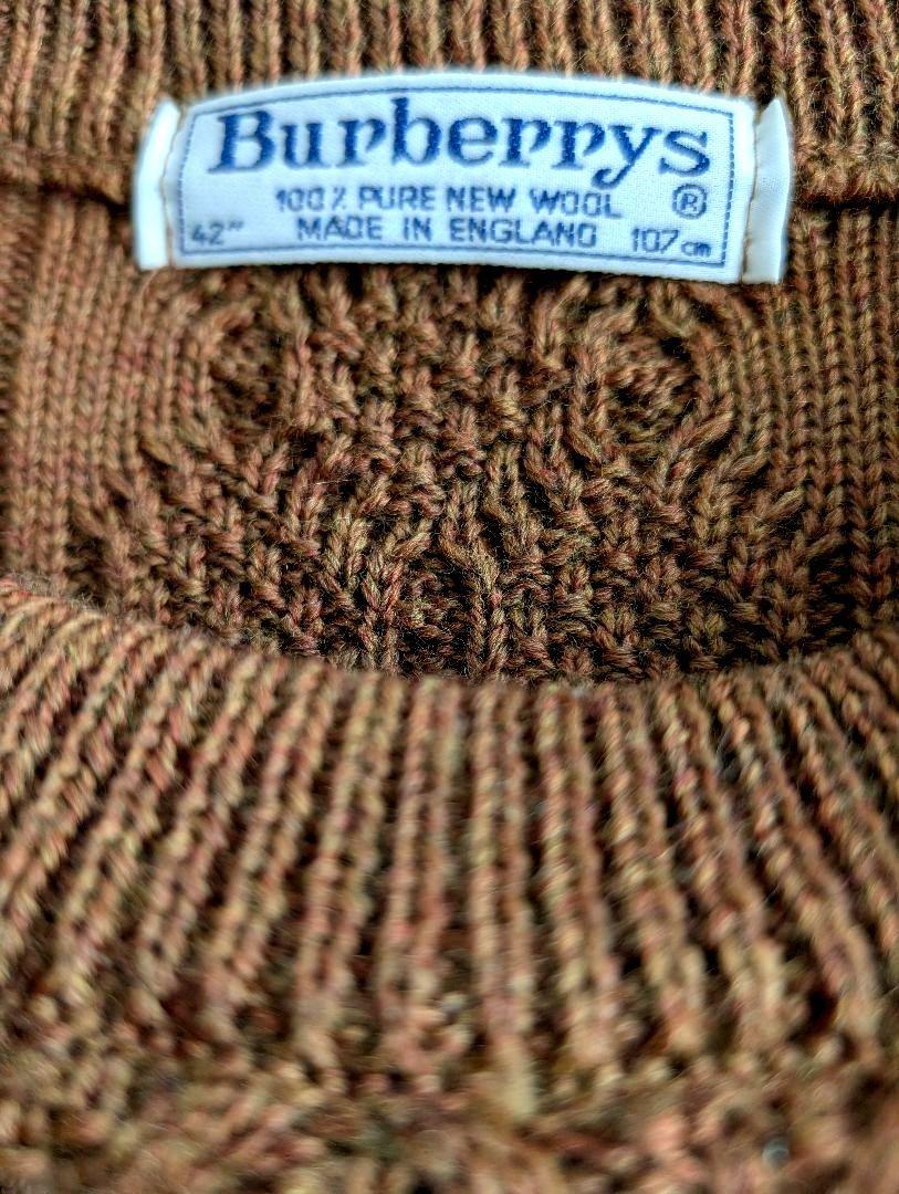 Burberrys 　バーバリー　ケーブルニットセーター 107cm　42サイズ