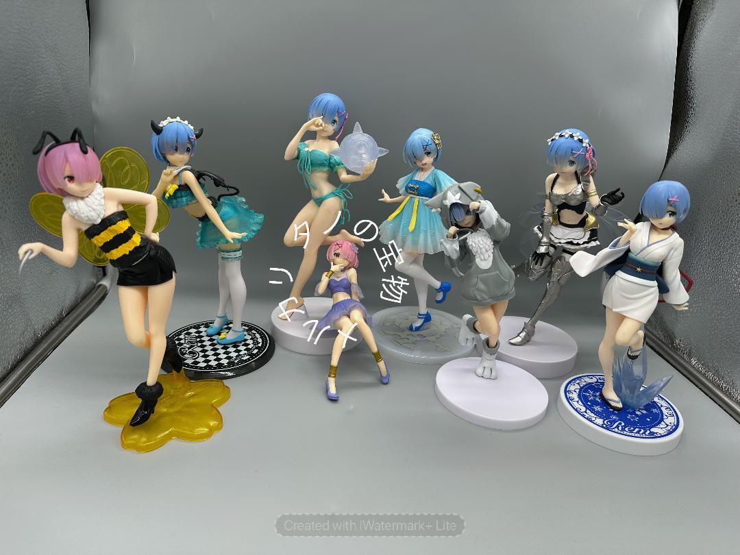 Re:ゼロ レム ラム フィギュア 8個 セット