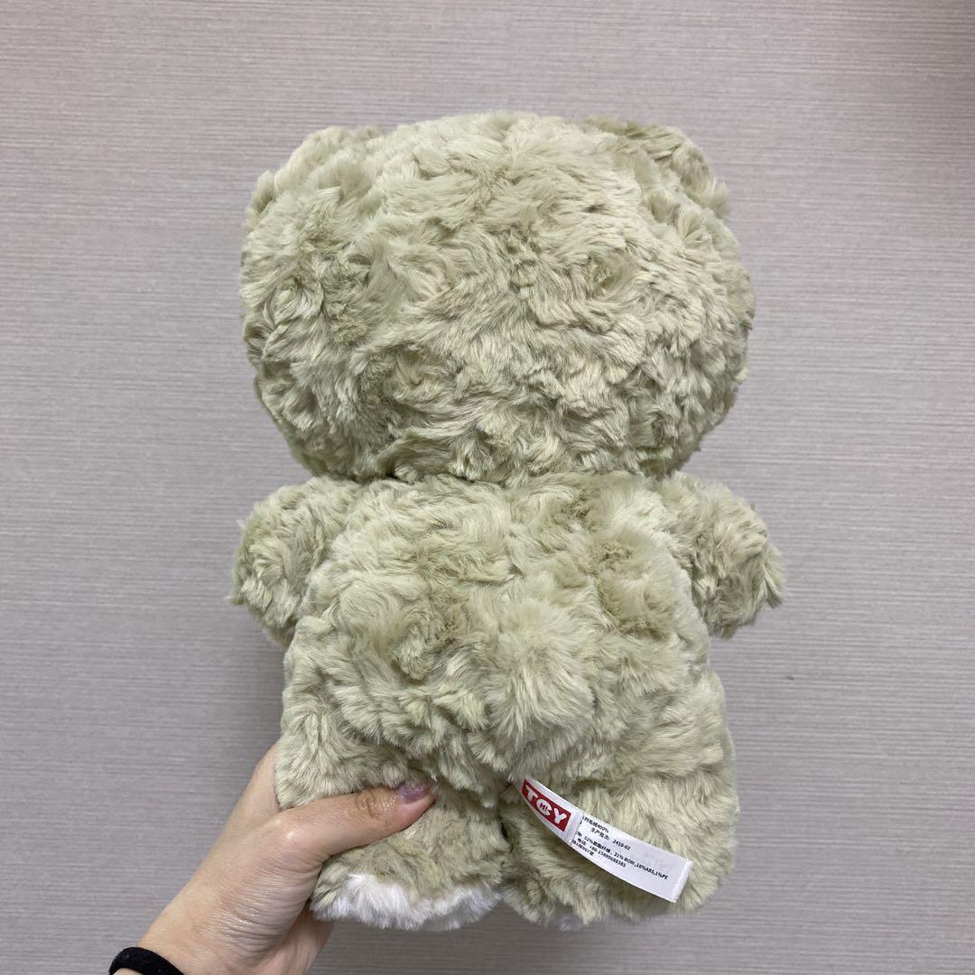 NOMMI 400% おやすみクマさん ぬいぐるみ ［STAR］ 披星 緑 NOMMI 400% おやすみクマさん ぬいぐるみ ［STAR］ 披星 緑