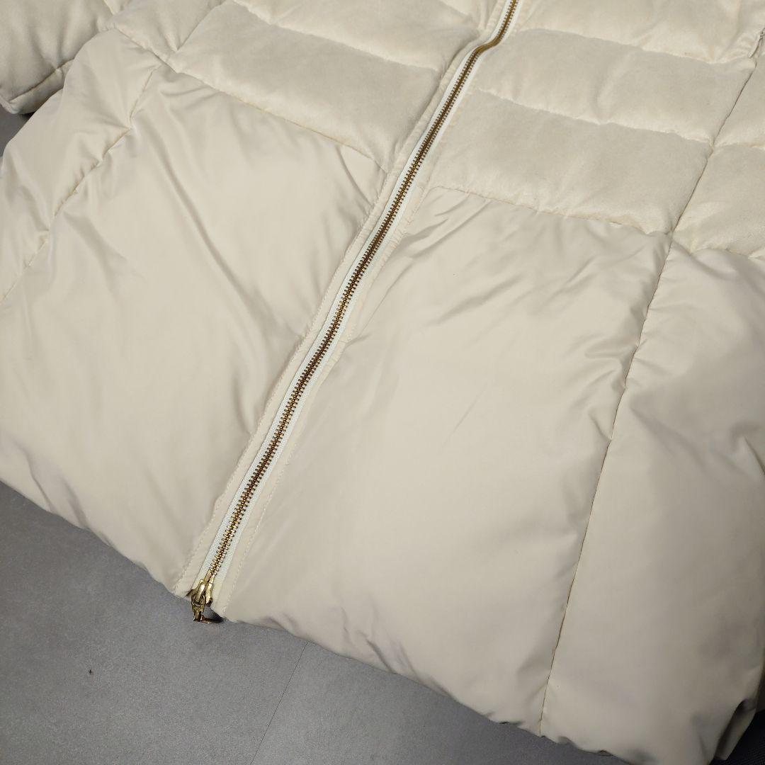 LOUNIE 2wayダウンコート オフホワイト クリーム色 40 - メルカリ