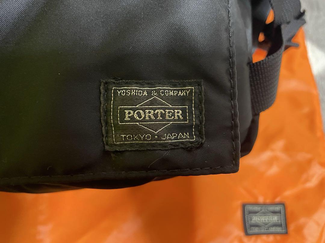【外観極美品】PORTER タンカー　ウエストバック 黒