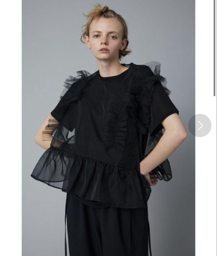 HeRIN.CYE  シアーメニーフリルベスト HeRIN.CYE | Sheer many frill vest (その他トップス ) |SHEL