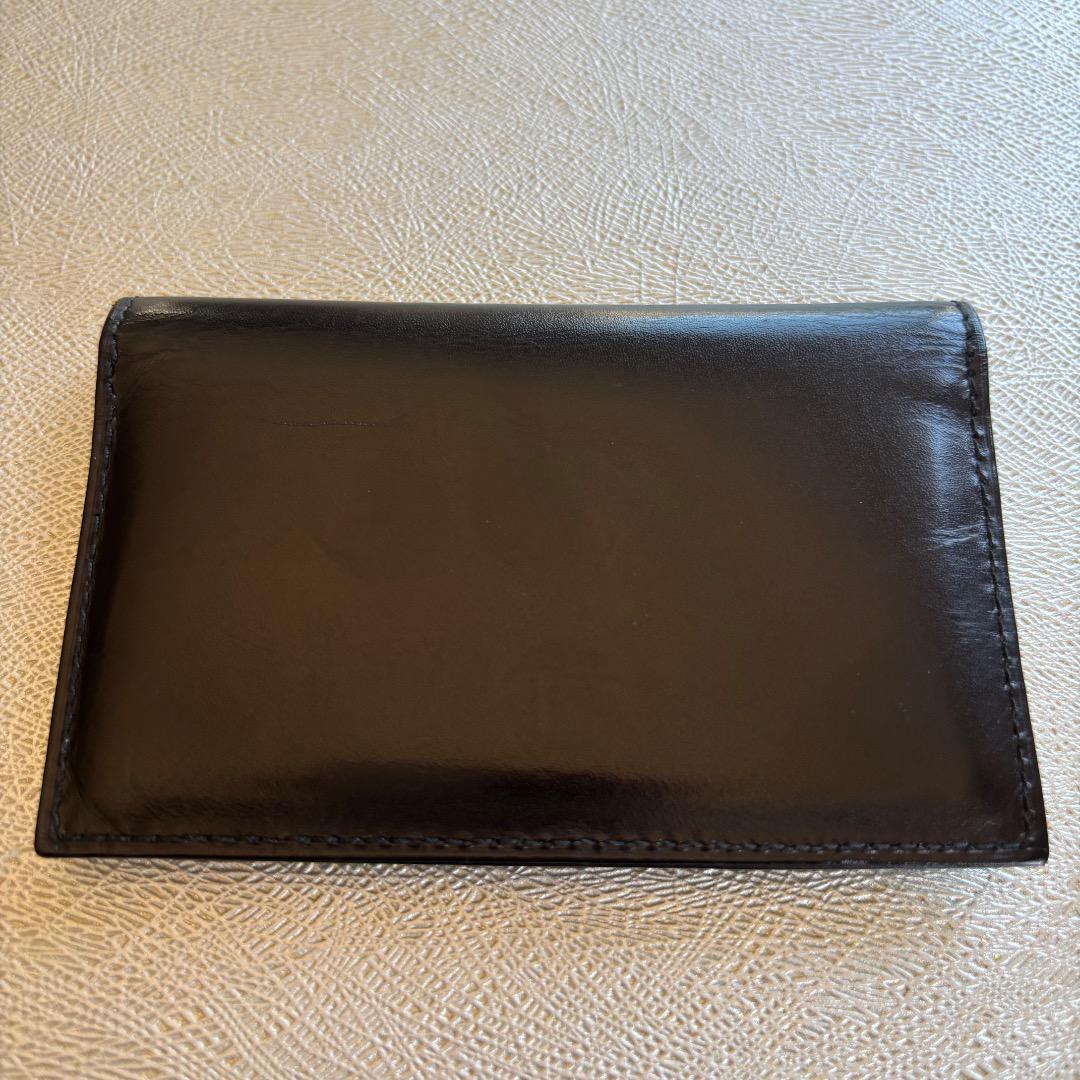 PRADA プラダ　ブラックレザー　名刺入れ PRADA ブラックレザー 名刺入れ 美品 - メルカリ