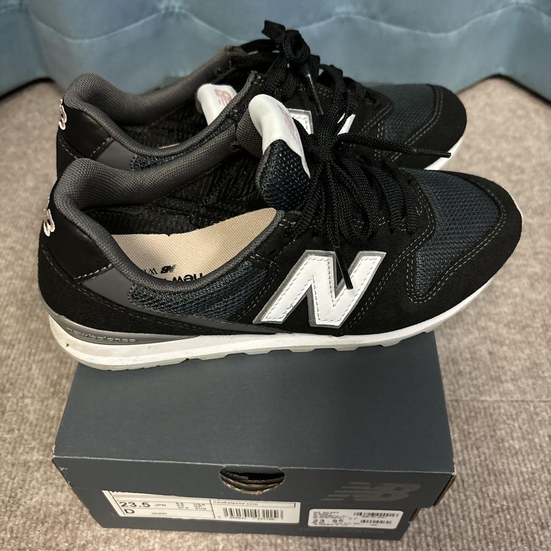 ニューバランスWL996ＢＰ2BLACK 23.5センチ