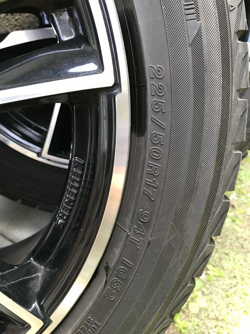 BMW F30 用　17inch ホイール　スタッドレス タイヤ