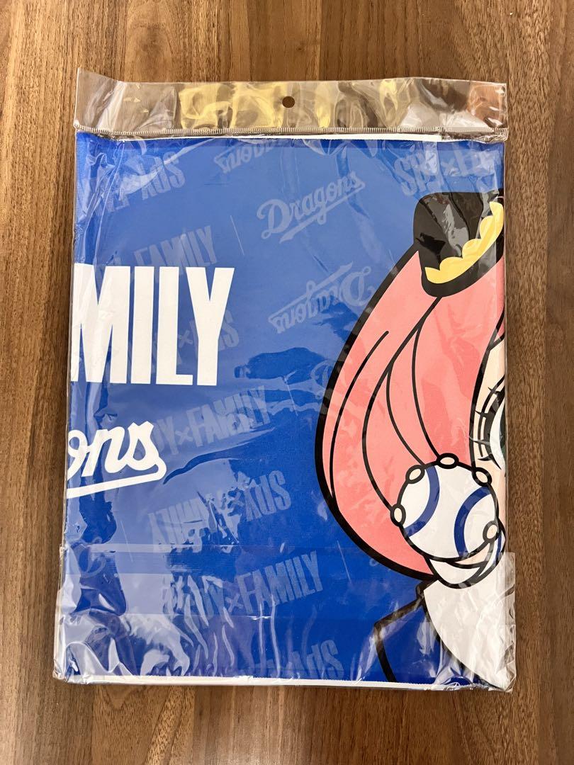中日ドラゴンズ スパイファミリー フェイスタオル アーニャ 中日
