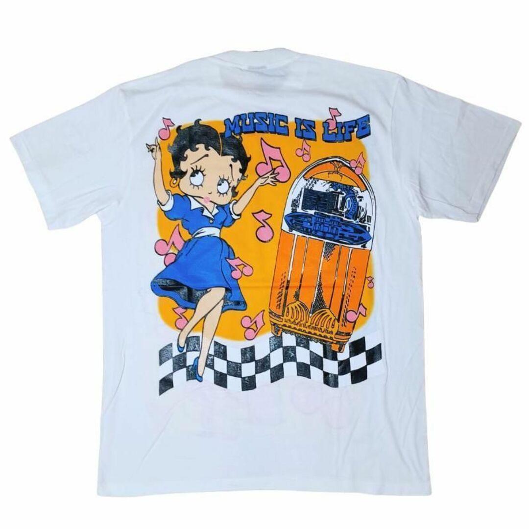 Betty Boop Grateful Dead パロディ Tシャツ XL - メルカリ