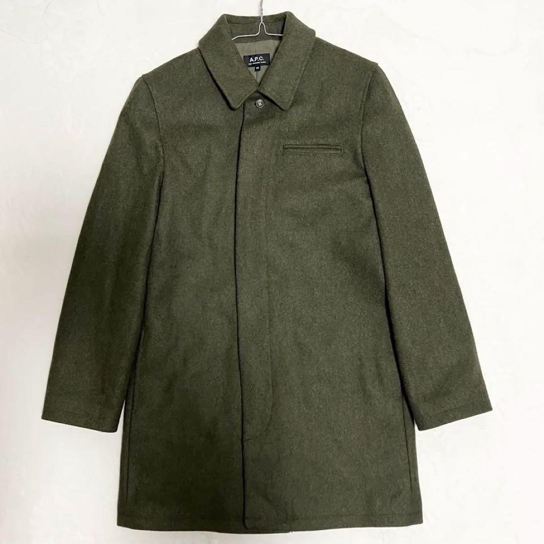 A.P.C アーペーセー ステン コート ロング トレンチコート ウールXS(SS)・A.P.C.
