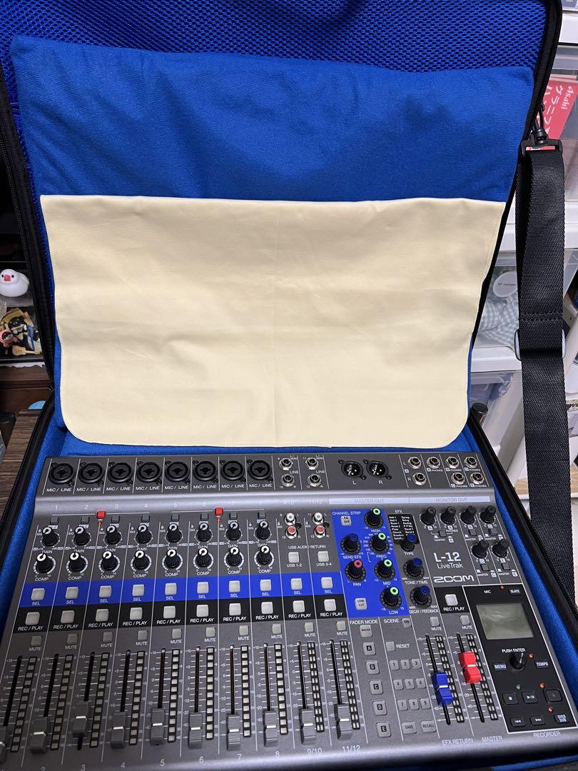即発送 ZOOM LIVETRAK L-12 ケースケーブルセット