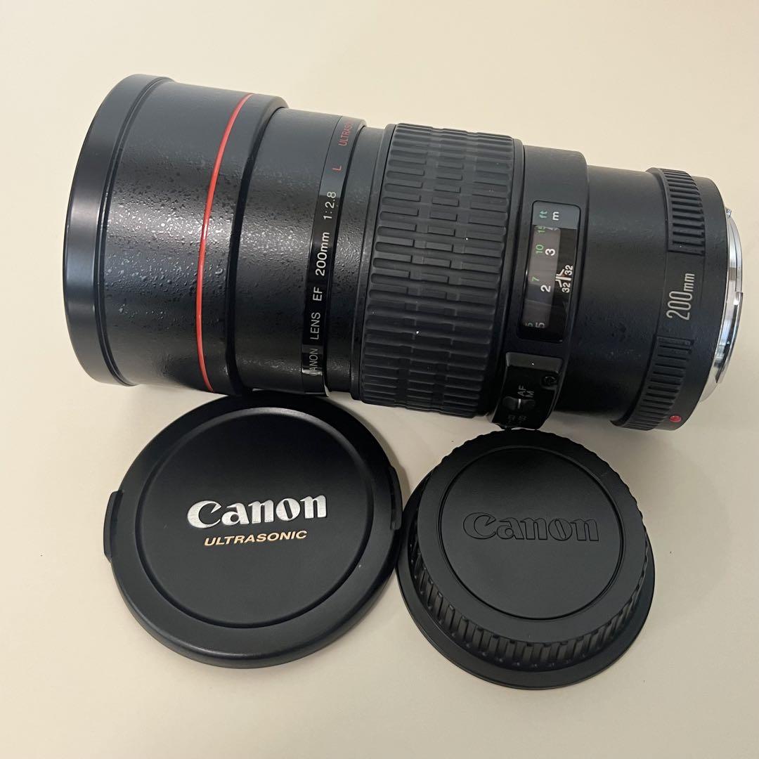 極上美品 Canon NEW EF 200mm f2.8 L USM レンズ 極上美品 Canon NEW EF 200mm f2.8 L USM レンズ
