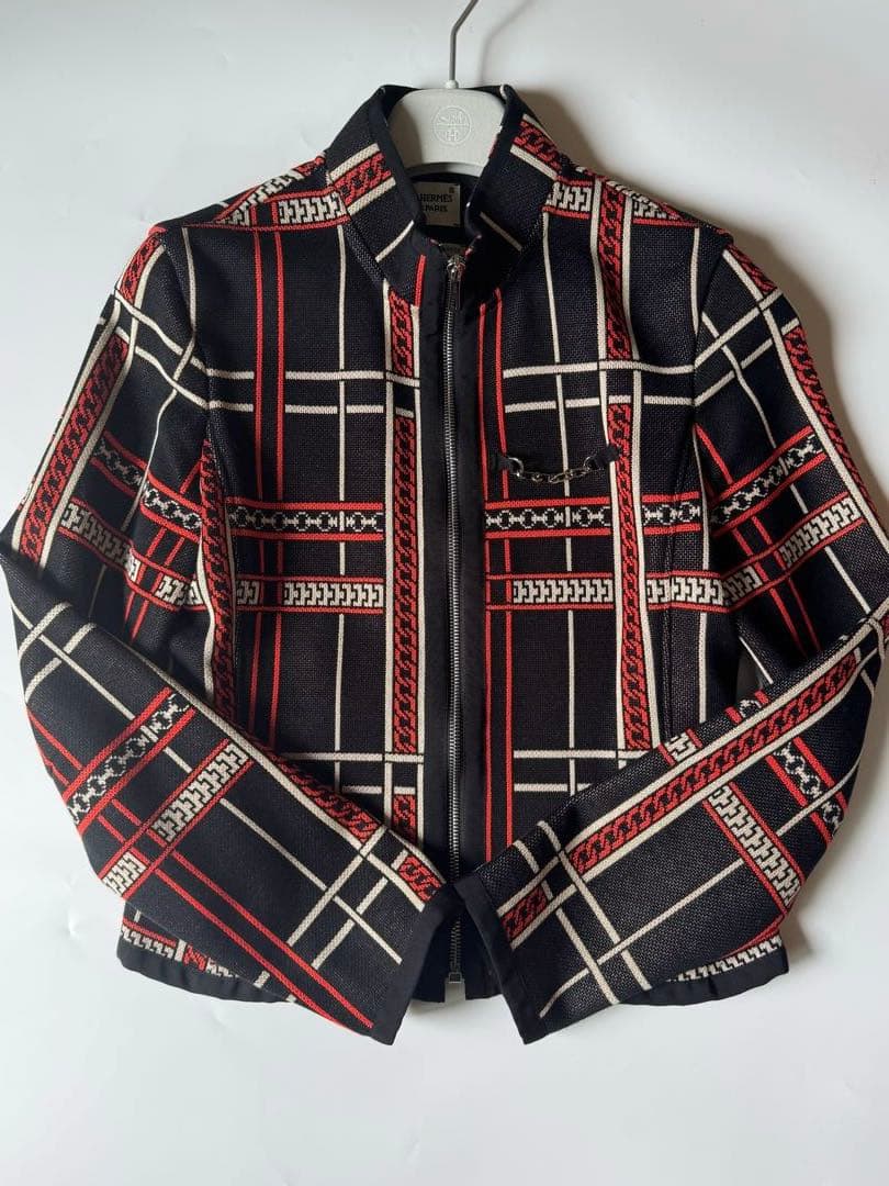 【美品】HERMES エルメス パンツセットアップ