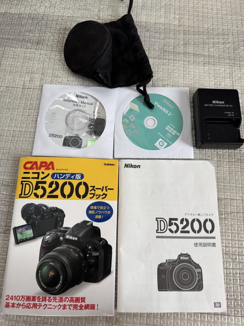 美品 Nikon D5200 デジタル一眼レフカメラ