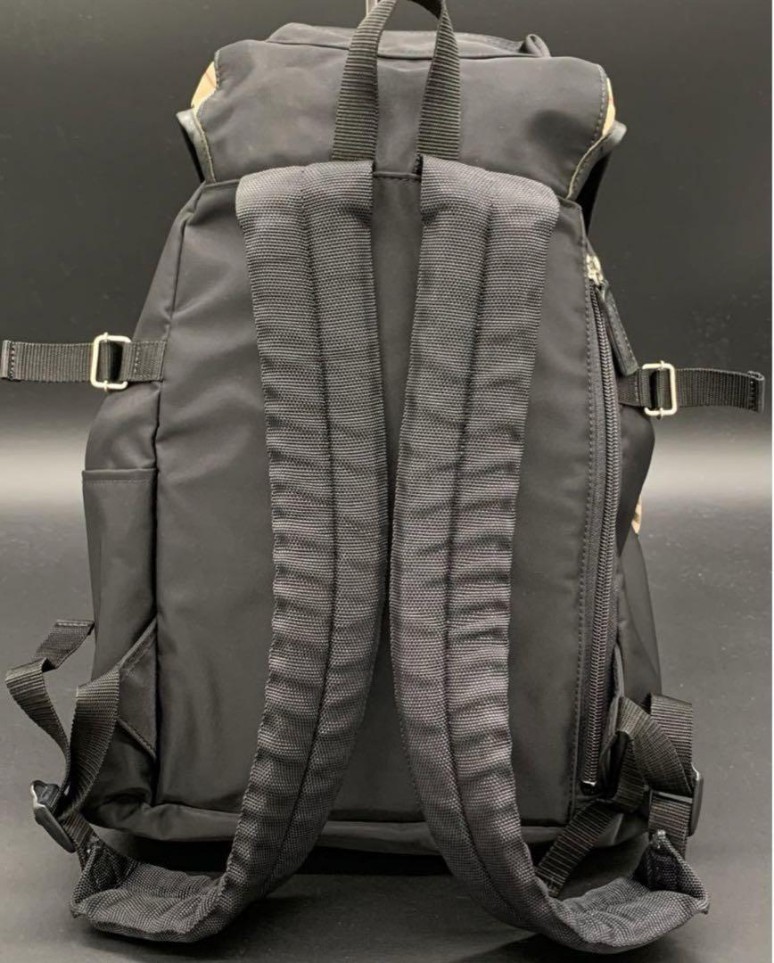 美品　BURBERRY バーバリー バッグ リュックサック 大容量 ノバチェック