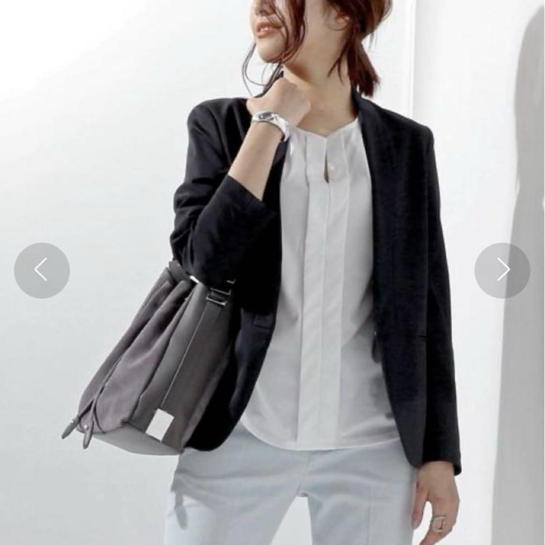 UNITED ARROWS UBCE パネルライン ジャケット ネイビー 40
