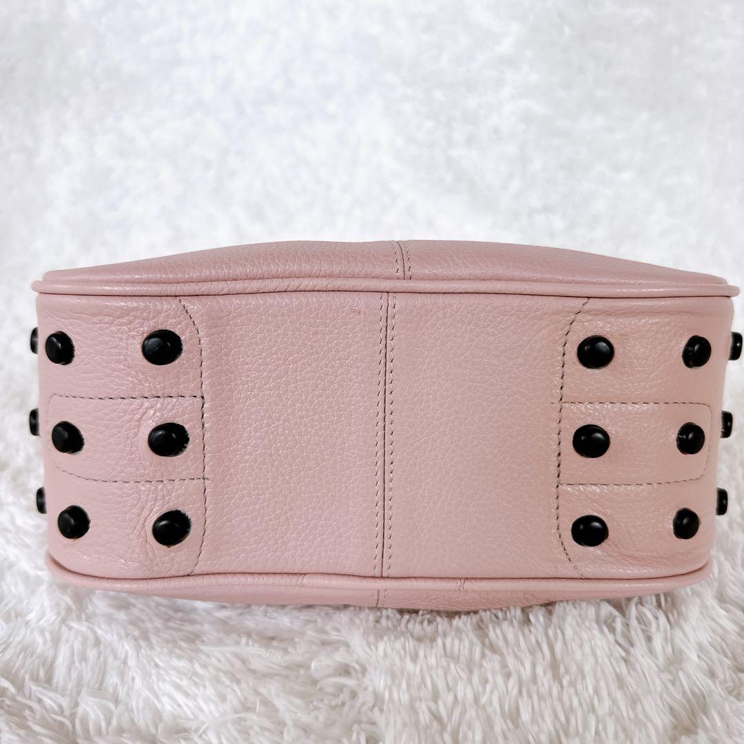TOD'S トッズ ミキー ハンドバッグ ワンショルダーバッグ シボ革