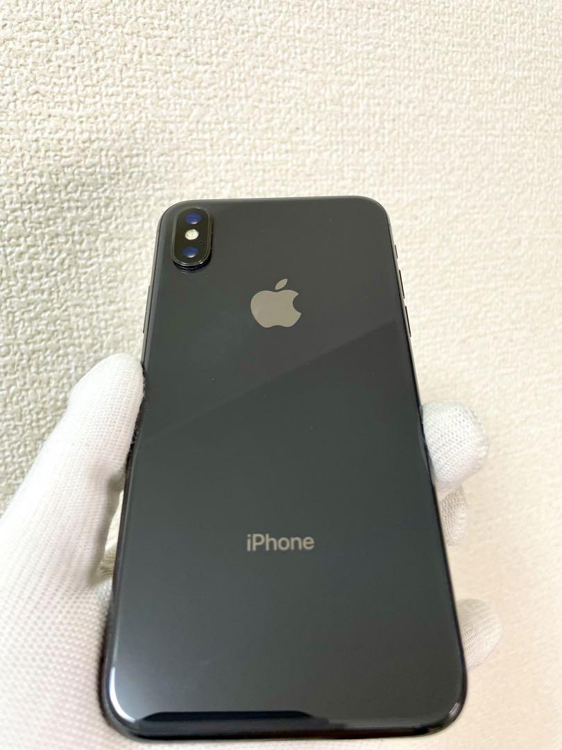 iPhone X Space Gray 64 GB SIMフリー 4691