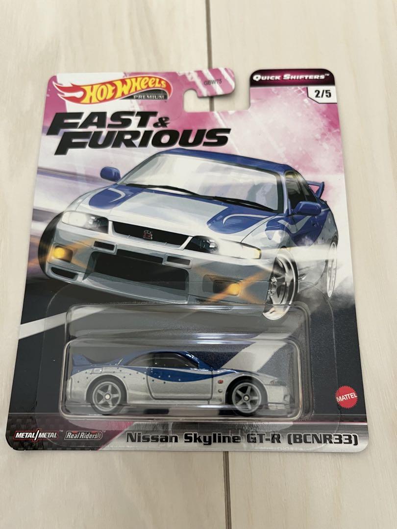 Hot Wheels PREMIUM Fast & Furious 5台セット