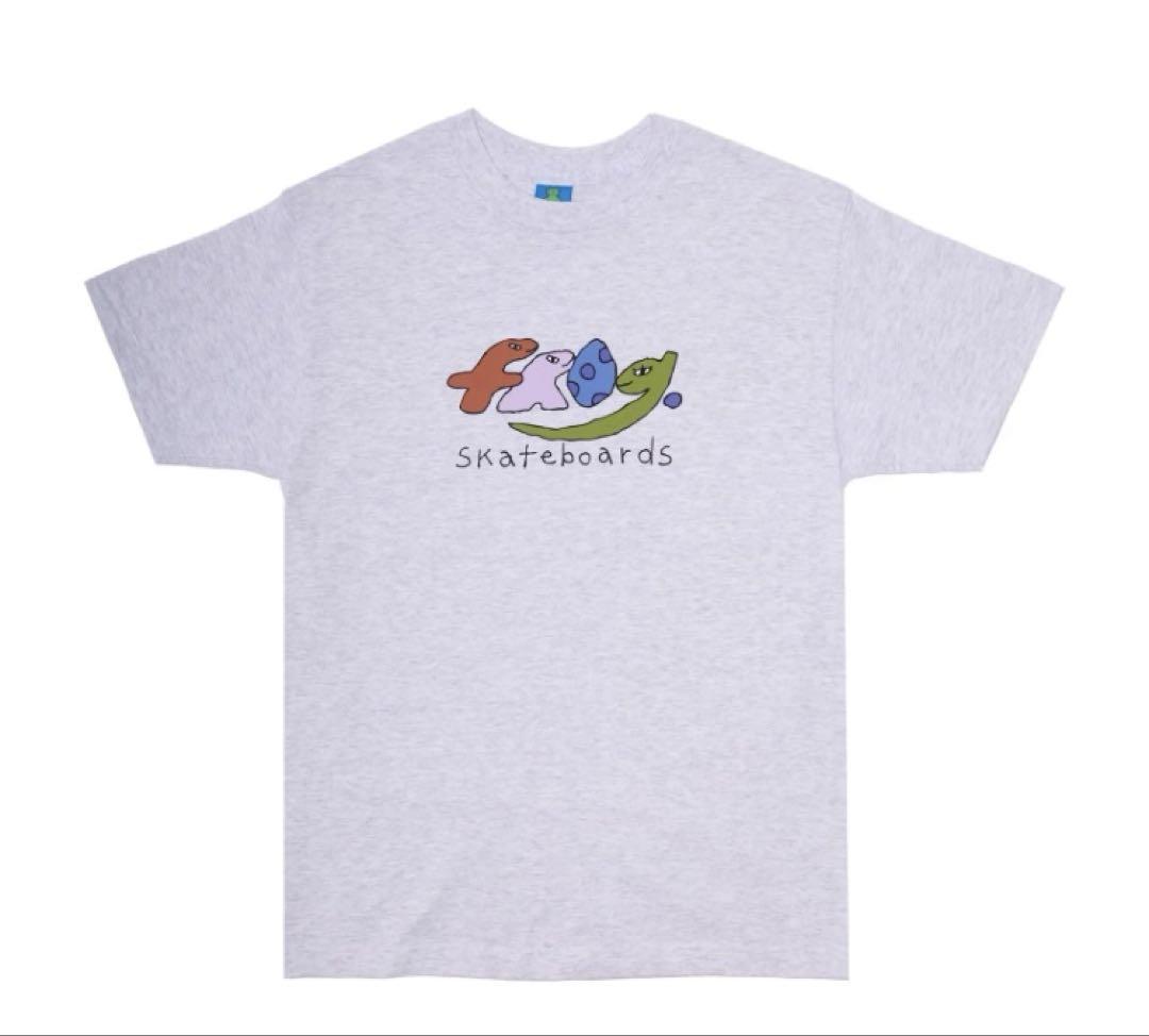 FROG DINO LOGO T-SHIRT ASH