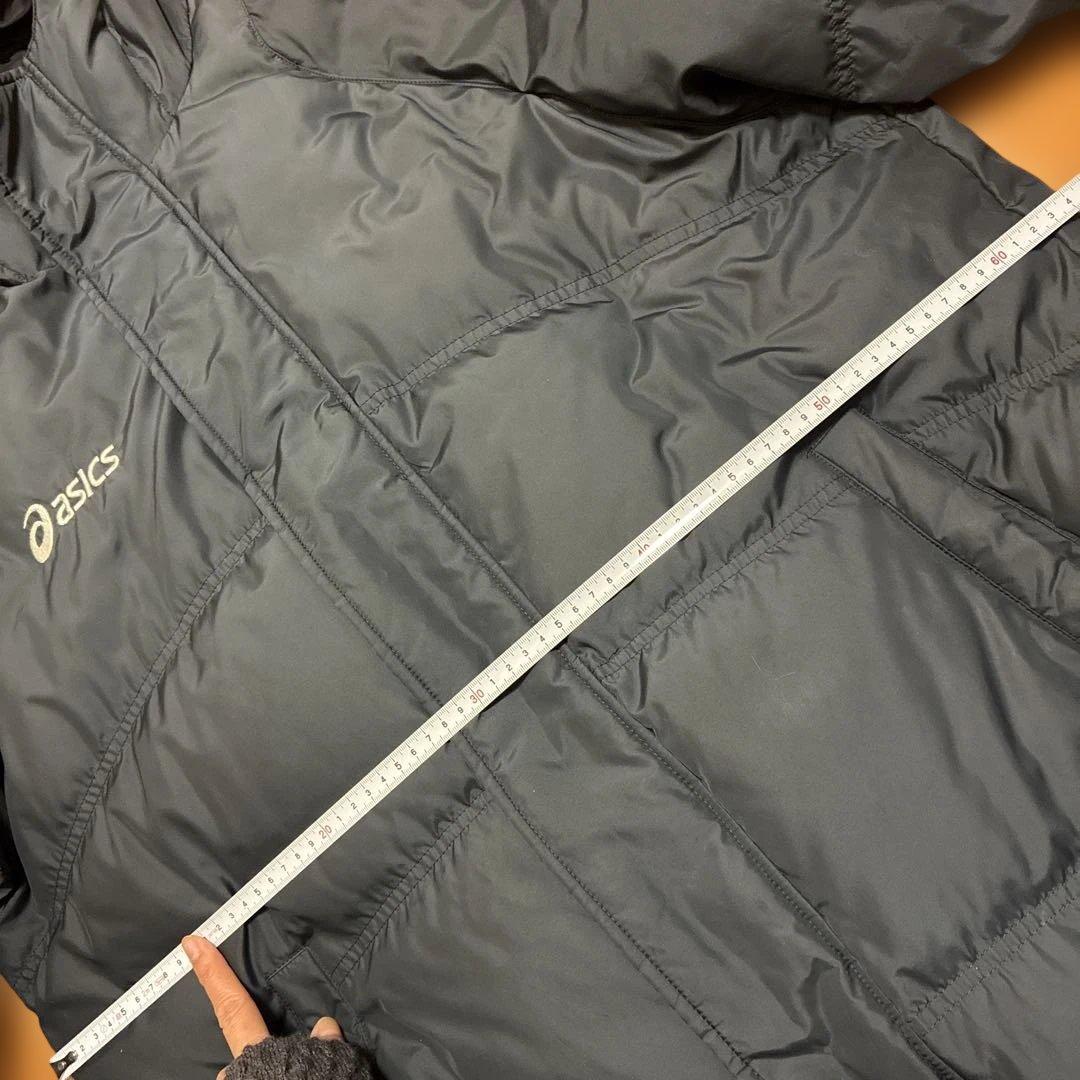 asics ベンチコート ダウンロングコート XA731N サイズO asics ベンチコート ダウンロングコート XA731N サイズO