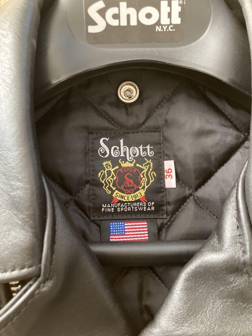 Schott ワンスター 613US ライダースジャケット サイズ36