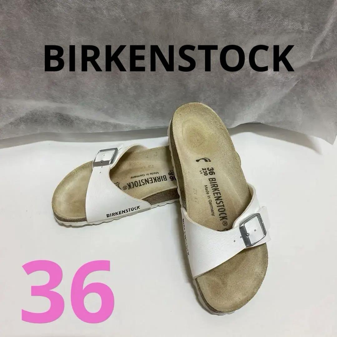 BIRKENSTOCK ホワイトサンダル 36