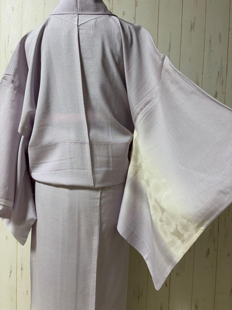 ★新品　夏物　友禅の雪輪模様の付け下げ　m4238 ☆新品 夏物 友禅の雪輪模様の付け下げ m4238 （附下 − 商品