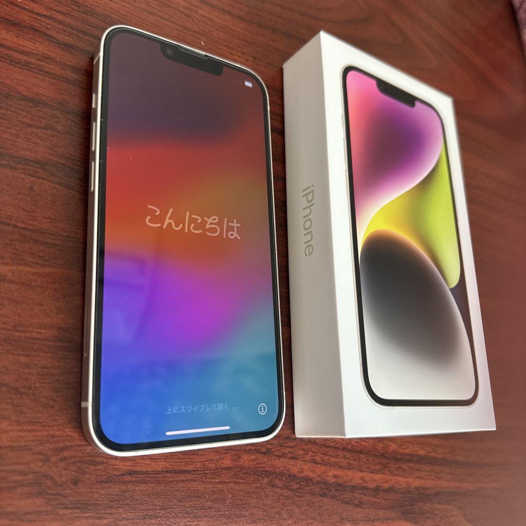 iPhone 14 256GB SIMフリー 純正イヤホン追加 画像2