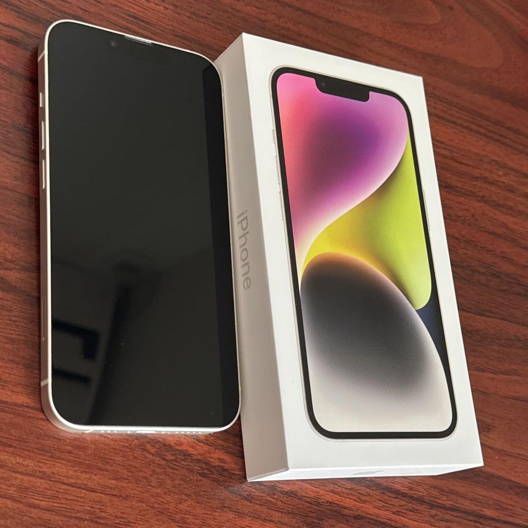 iPhone 14 256GB SIMフリー 純正イヤホン追加 画像4