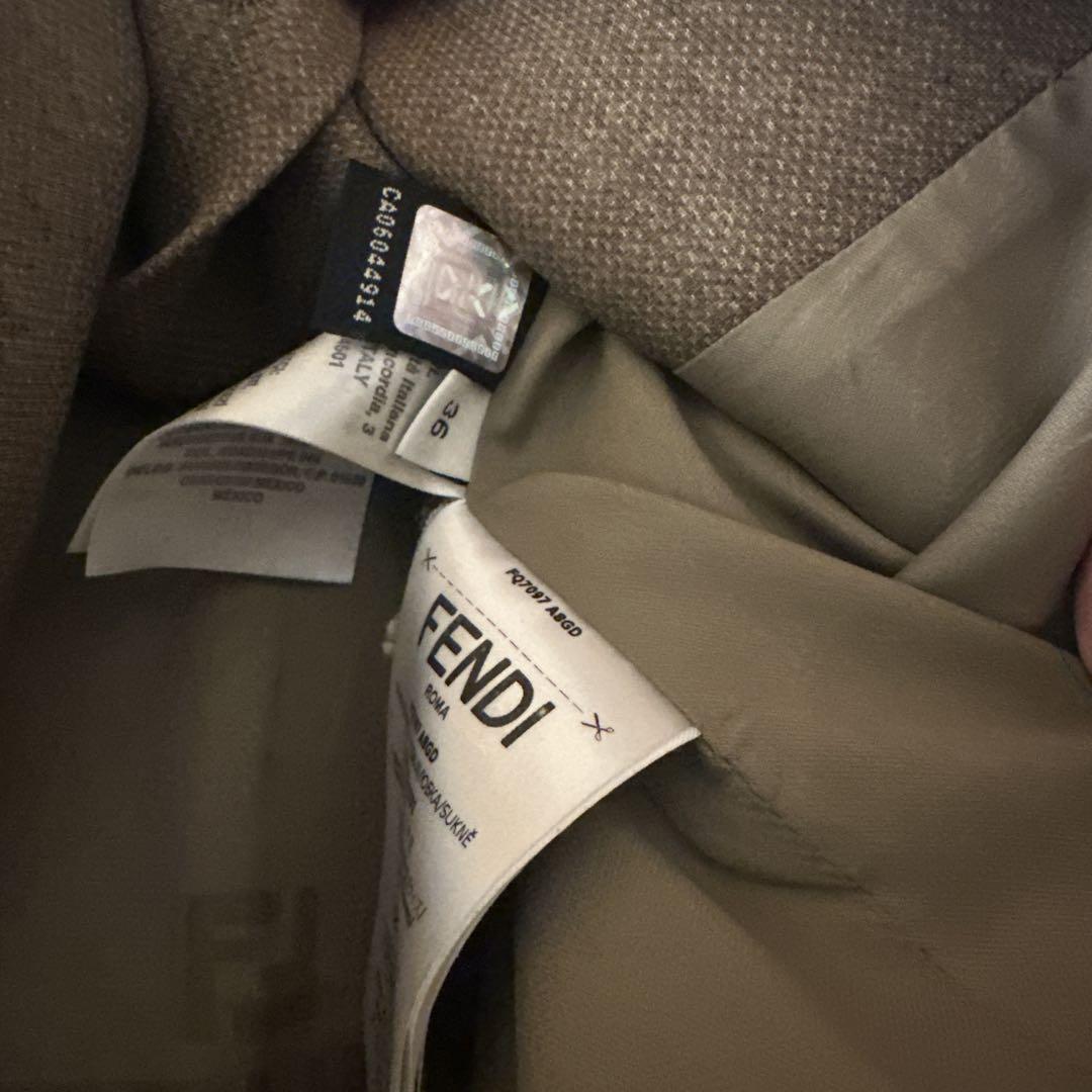 FENDI ブラウン ミニスカート