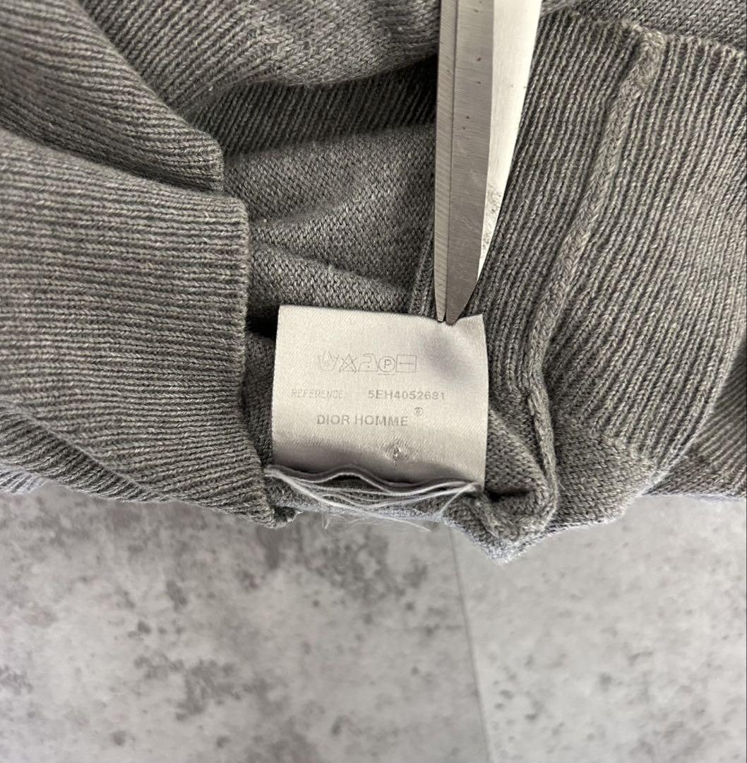 dior homme エディスリマン 05ss ダメージ加工 ニット