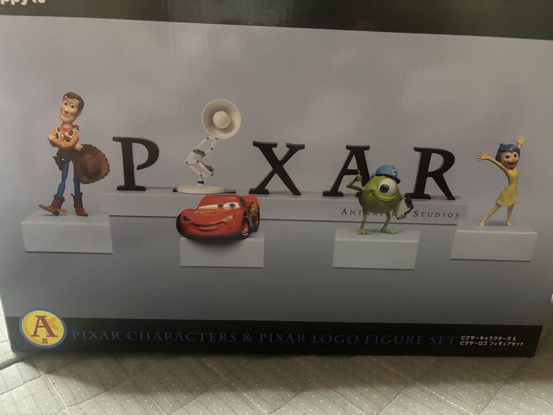 ピクサーキャラクター＆ロゴフィギュアセット