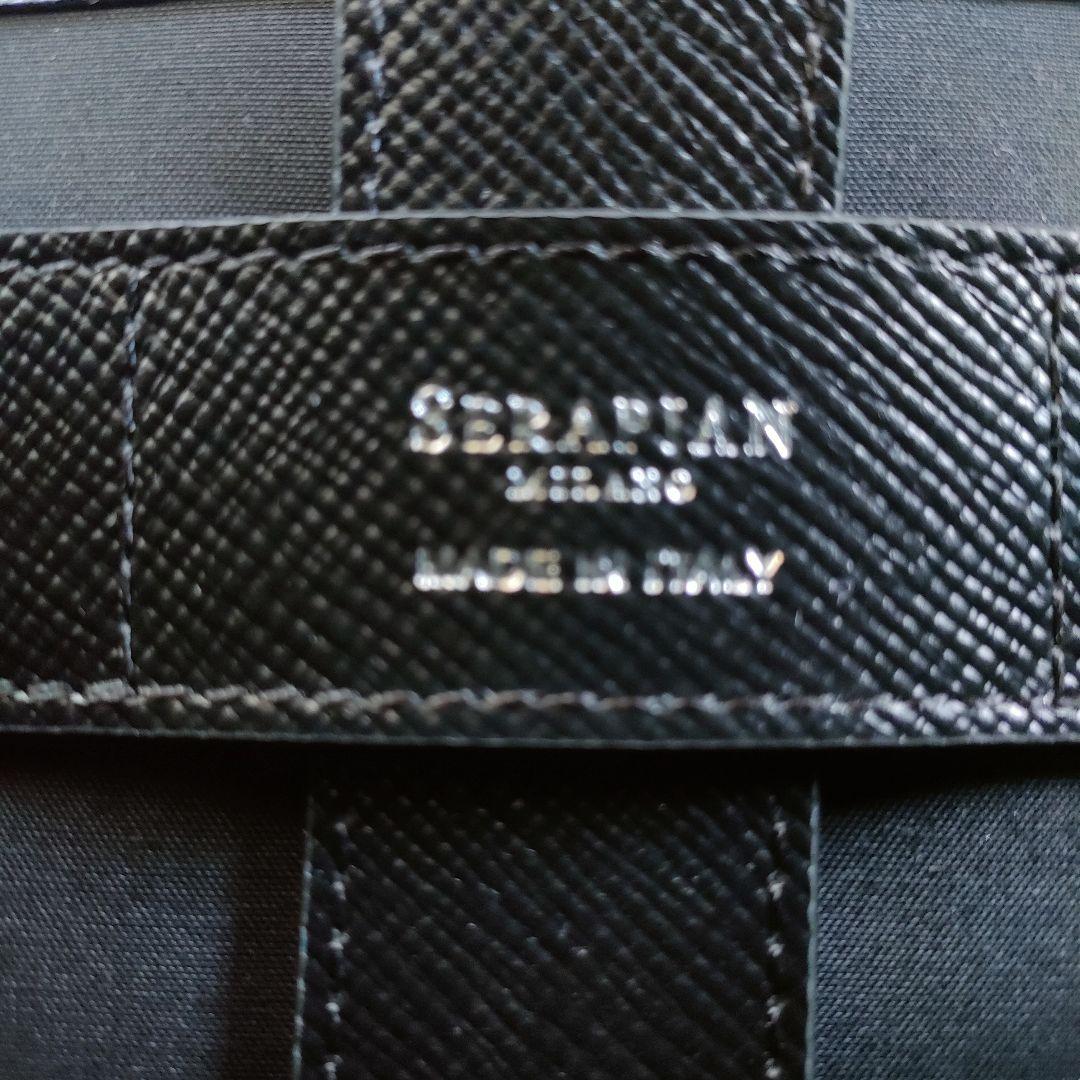 【新品19万タグ付】SERAPIANセラピアン　イタリア製ブリーフケース２WAY