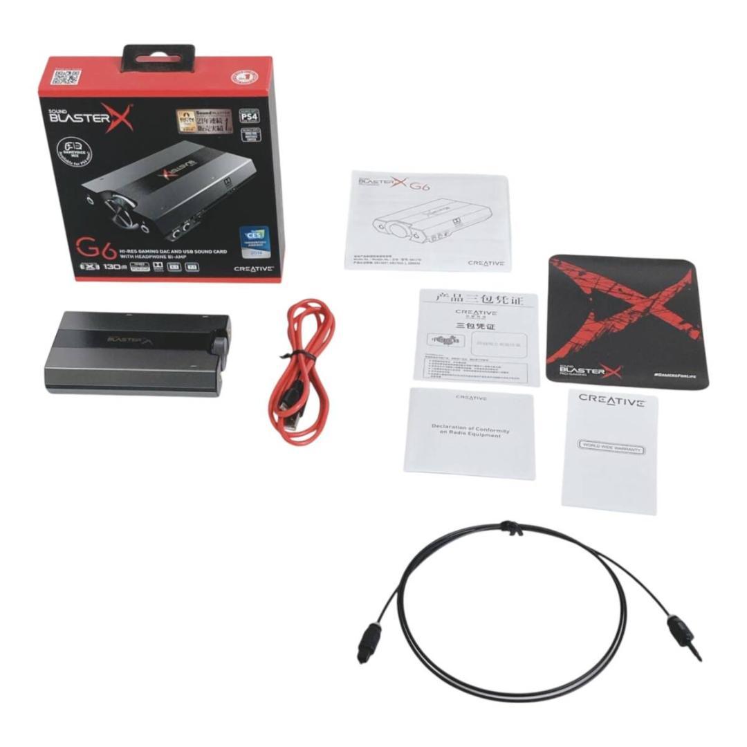 (#7519)Creative Sound BlasterX G6 SBX-G6