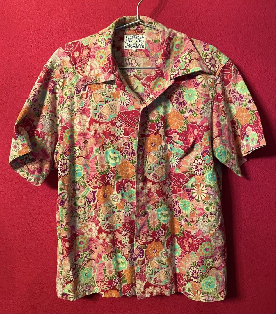EVISU ハワイアン アロハシャツ
