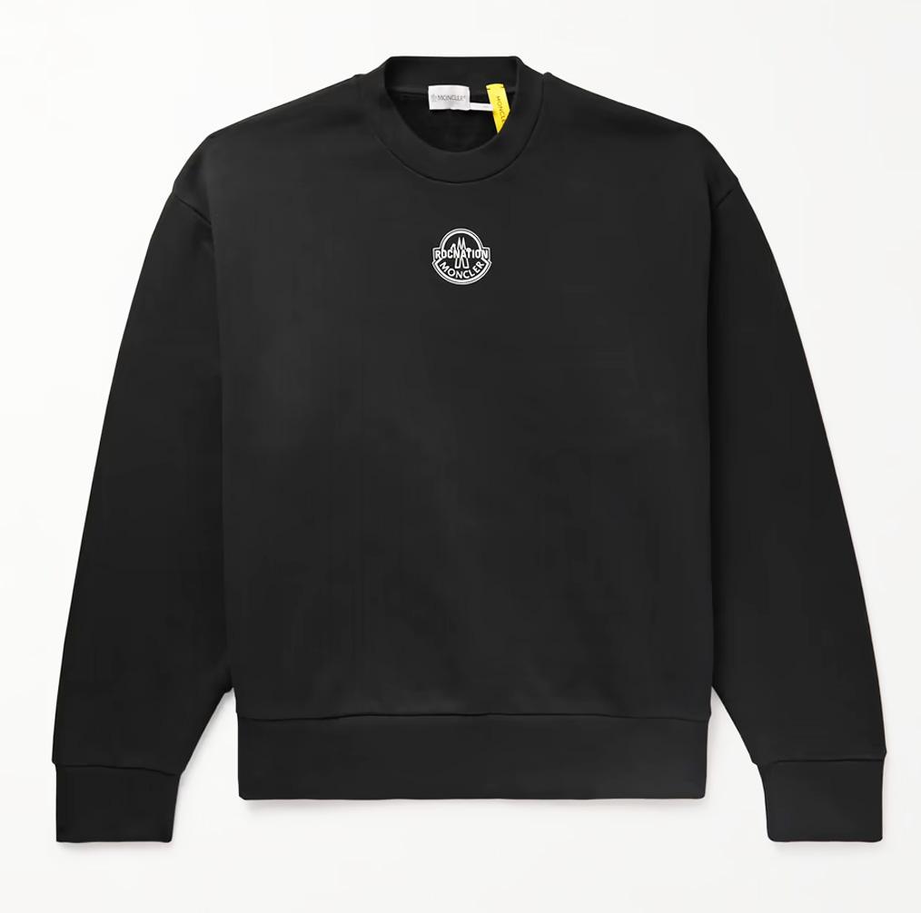 MONCLER ROCNATION モンクレールロックネイションロゴスウェット 新品 本物 モンクレール MONCLER×ROC NATION 希少限定モデル