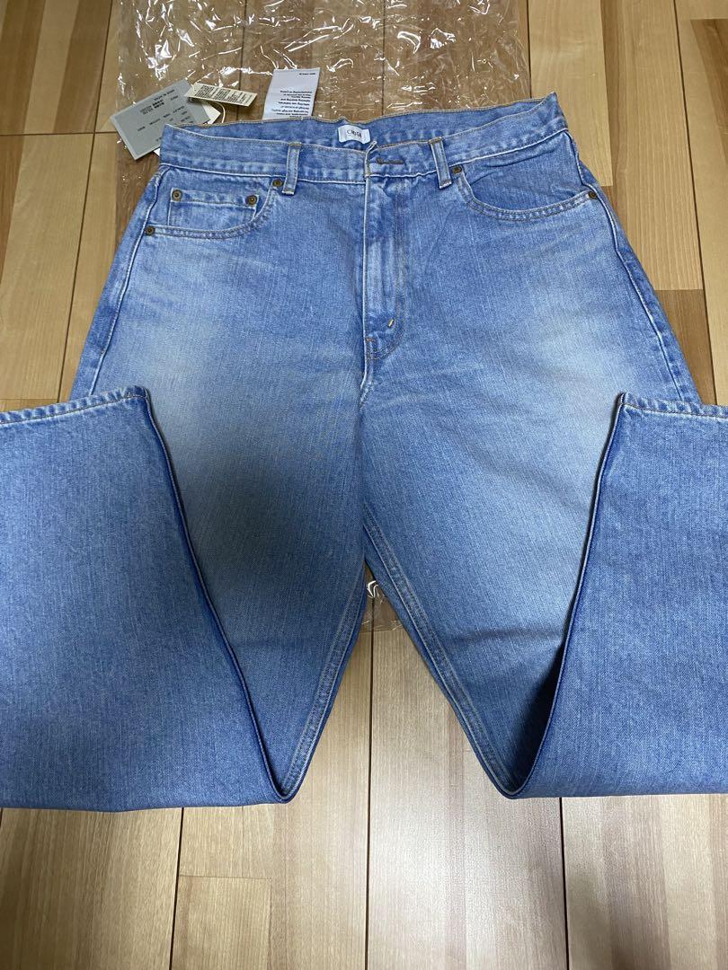 新品CIOTA スビンコットン 13.5oz ワイドテーパードデニム　サイズ33