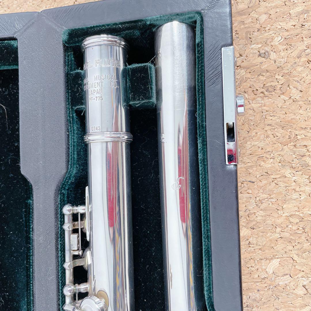 Pearl flute pf775 フルート 吹奏楽 楽器