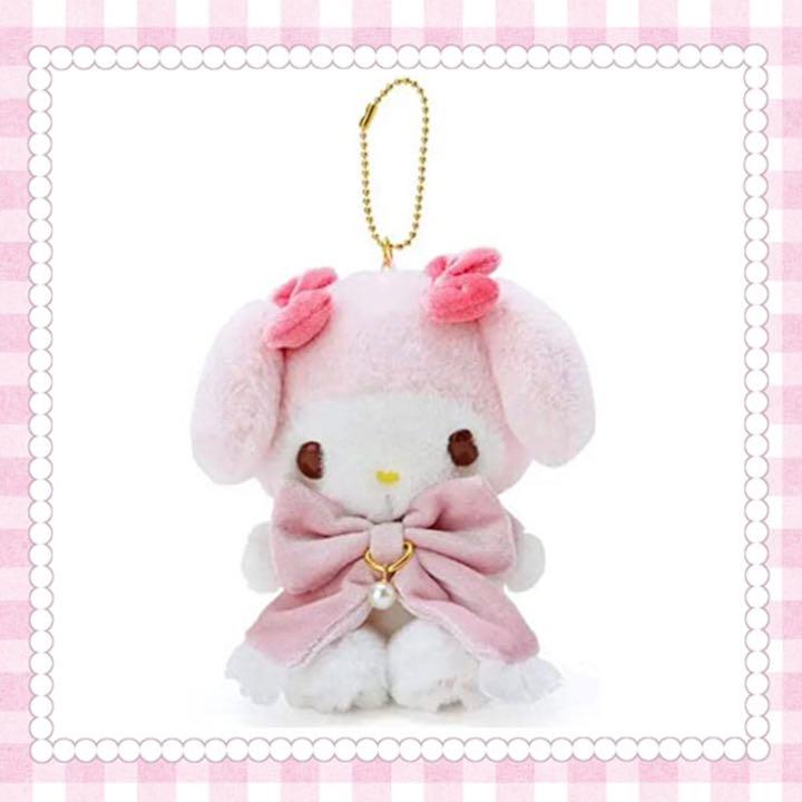 サンリオ マイメロディ ベロアリボン ぬいぐるみマスコット