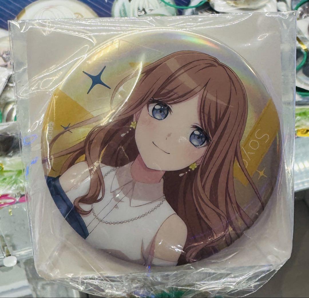 GIGO限定 バンドリ 缶バッジ 長崎そよ gigo限定 バンドリ ビッグ缶バッジ 長崎そよ