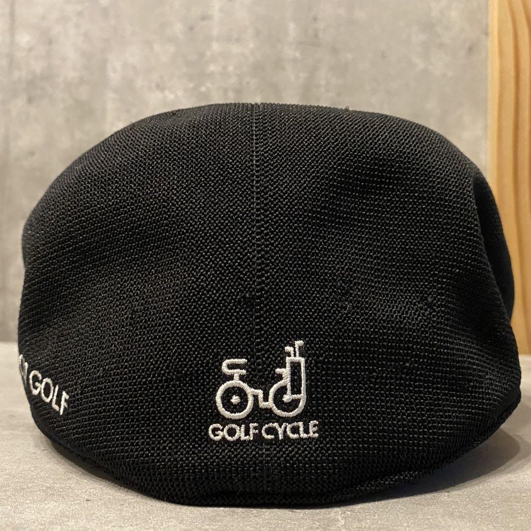 木梨サイクル】完売品 KINASHICYCLE GOLF ハンチング ブラック