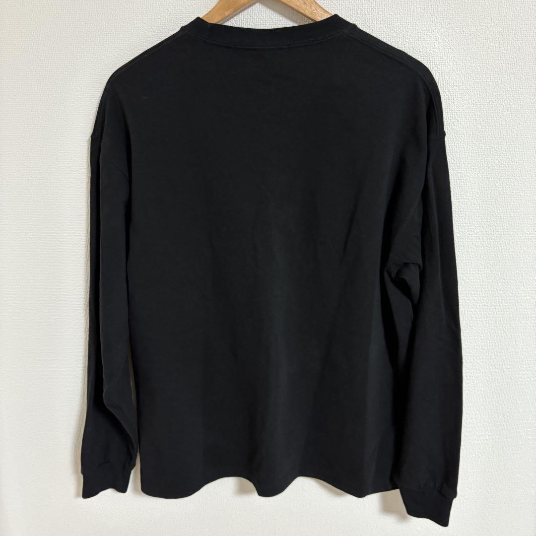 「大人気 新入荷 新品」に該当するファッション通販 モブ MOBB ブラック 長袖トレーナー スウェット トップス