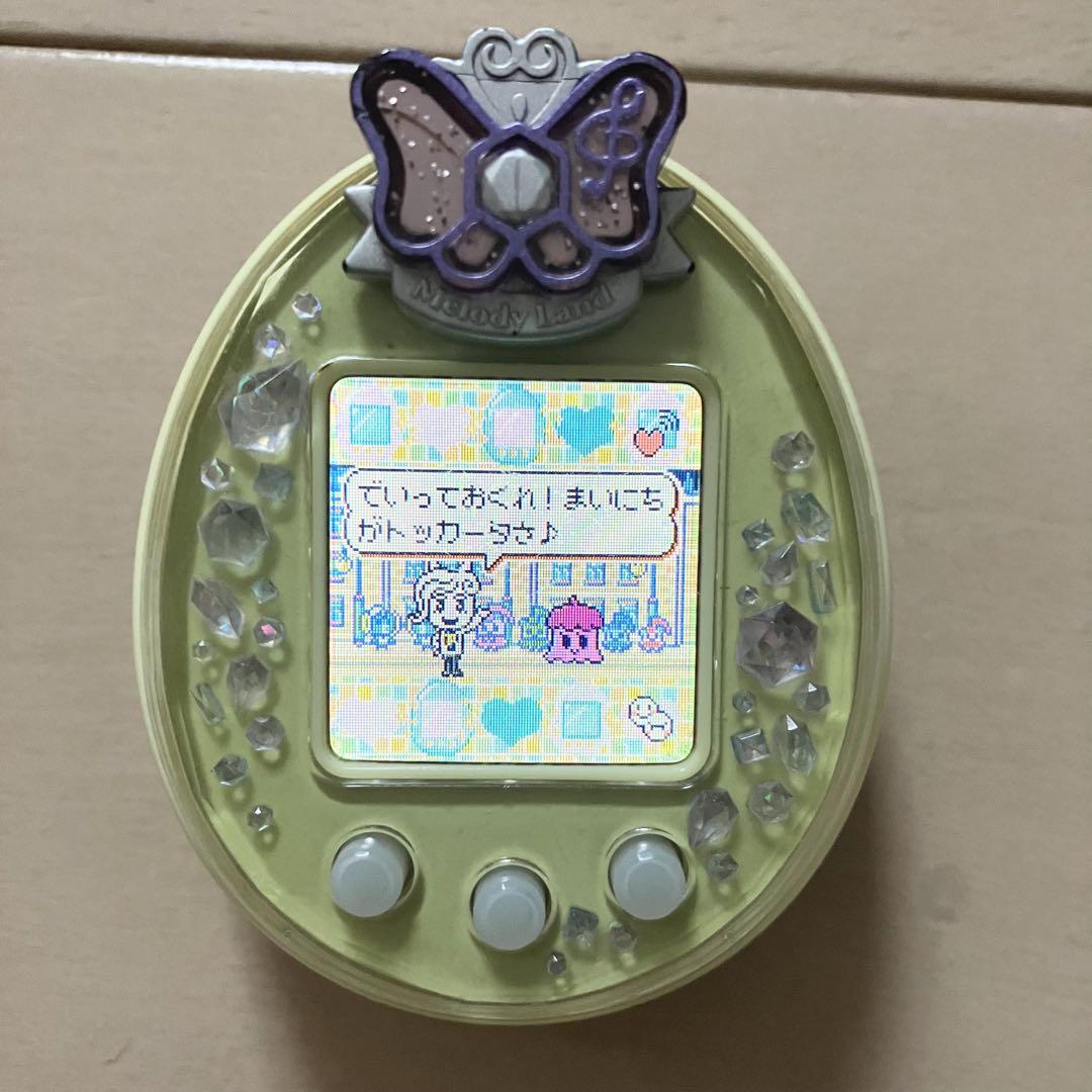 たまごっちピース イエロー たまデコピアス メロディーランド